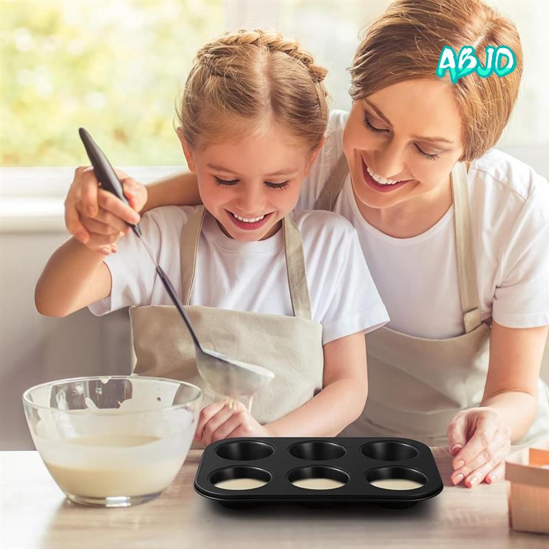 Muffin Tin Nonstick - ABJO-3 pacote antiaderente muffin pan aço