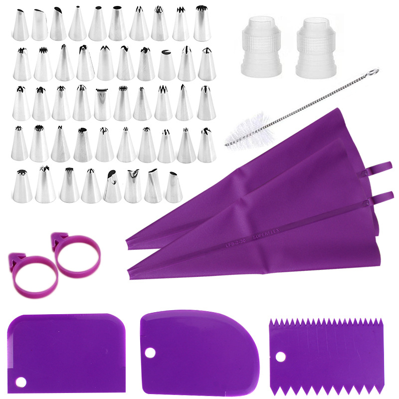 Kitchen Baking Kit - Conjunto de bicos de confeitar em