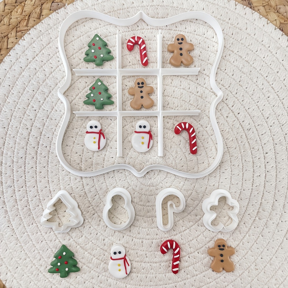 Kitchen Baking Cookies - Conjunto de 6 Cortadores de Biscoito