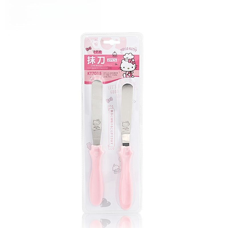 Offset Spatula Set - Espátula Angulada Hello Kitty Inspirada em