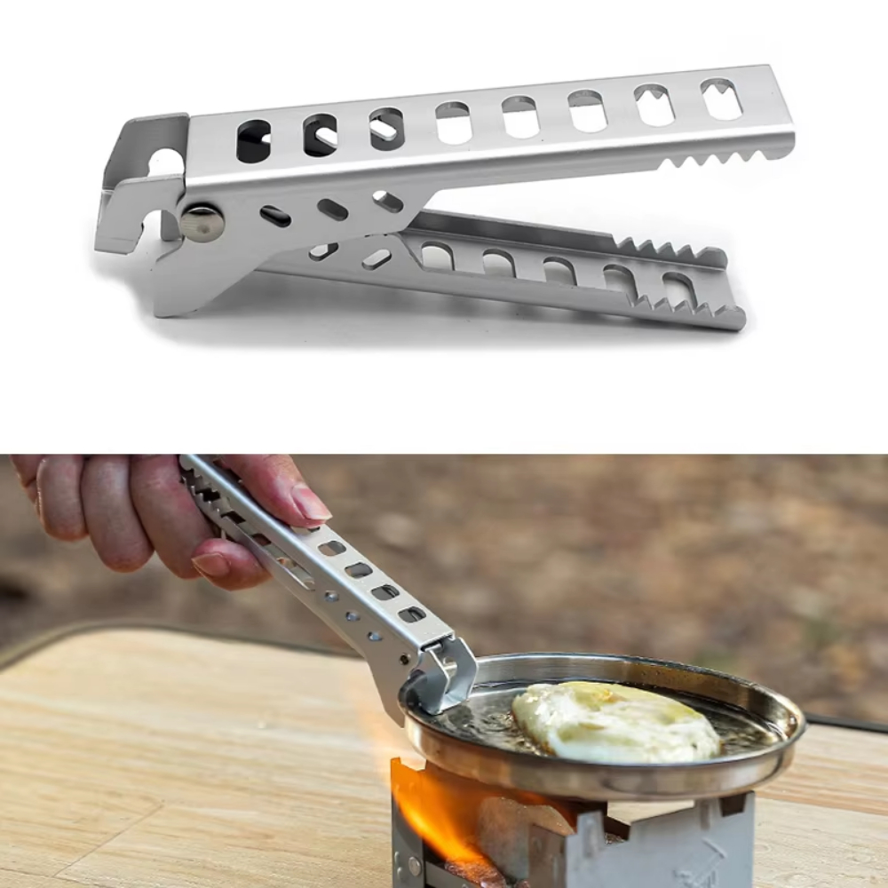 Kitchen Baking Pan Organizer - Ao ar livre de alumínio anti-quente