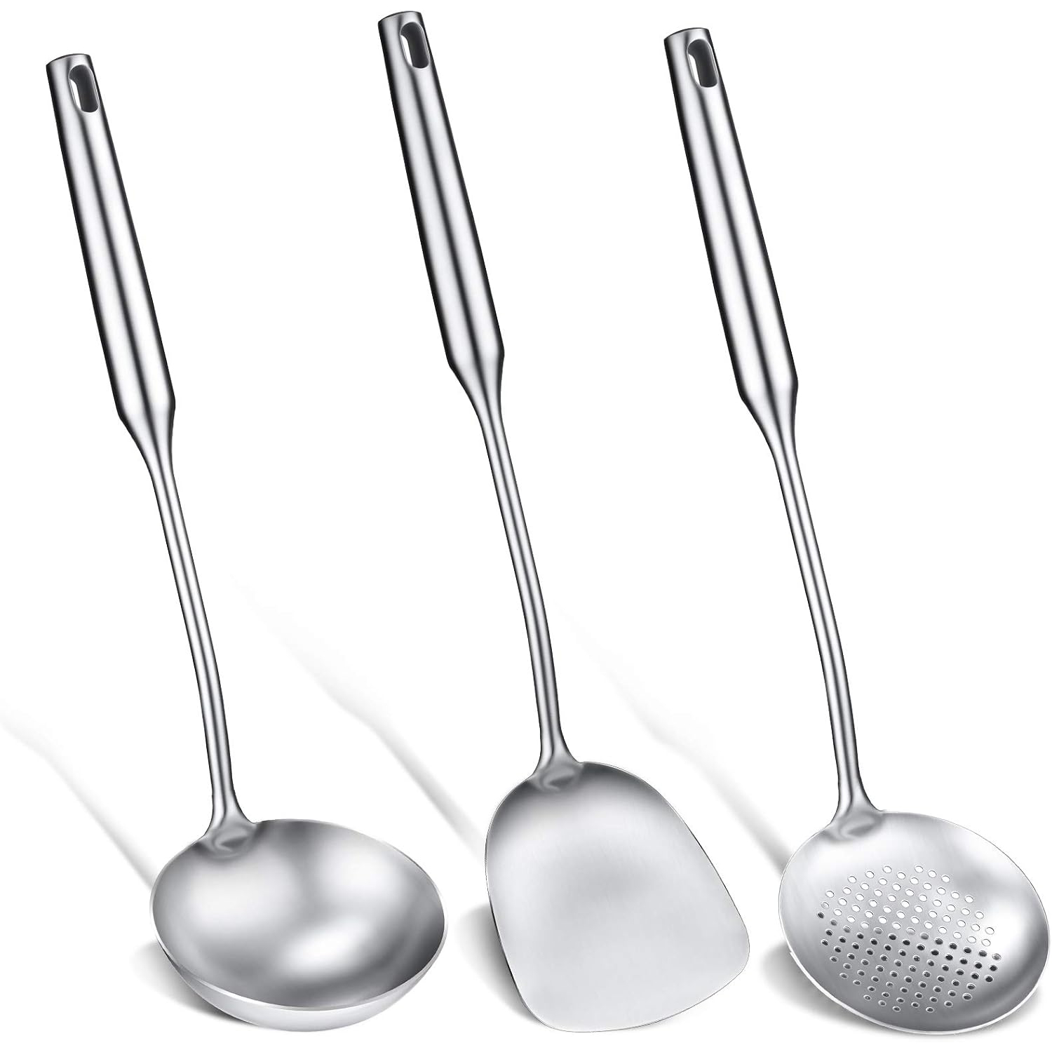 Offset Spatula Set - Espátula para Wok, Concha e Colher