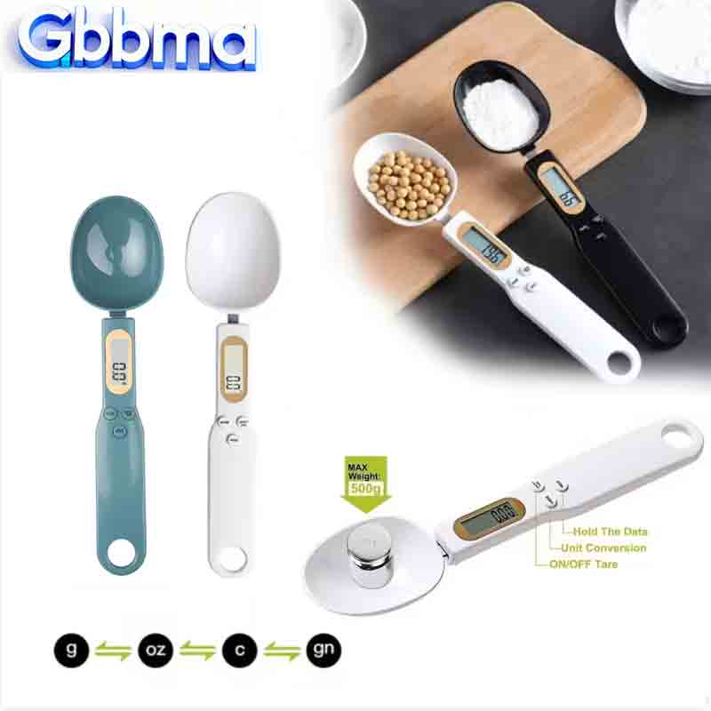 Kitchen Baking Scale - Colher de pesagem ajustável digital LCD