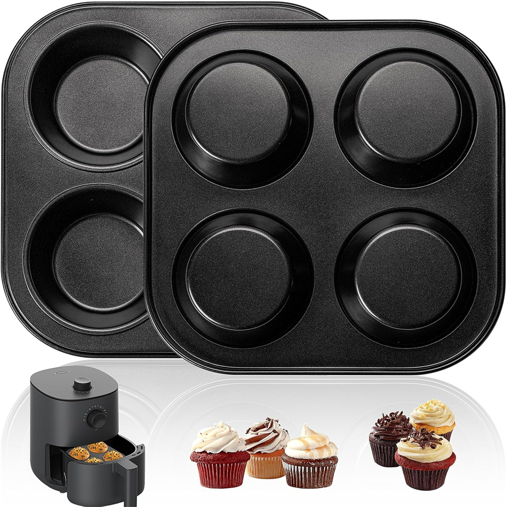 Muffin Tin Nonstick - Forma para Muffins para Air Fryer,