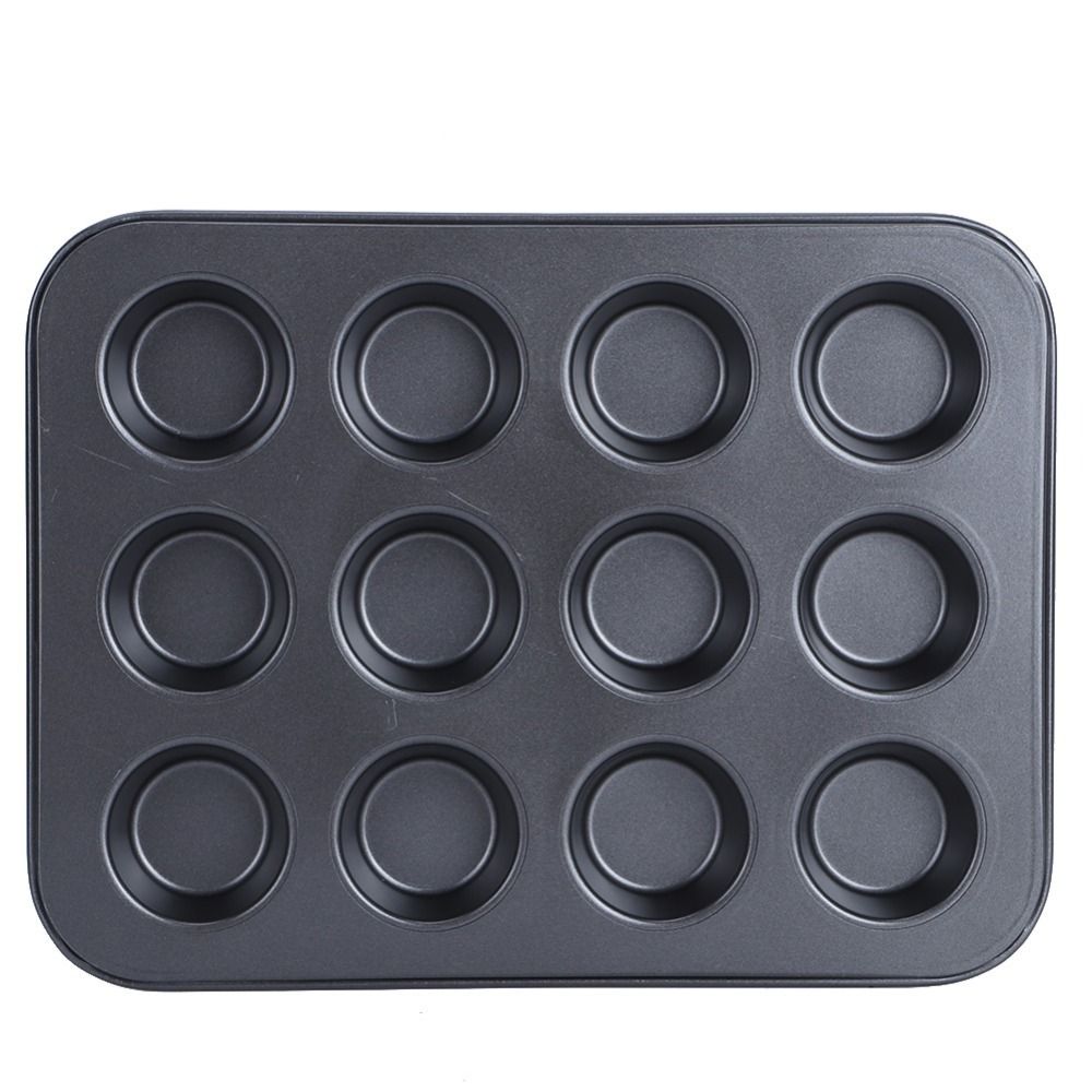 Muffin Tin Nonstick - Forma de Muffin em Aço Carbono