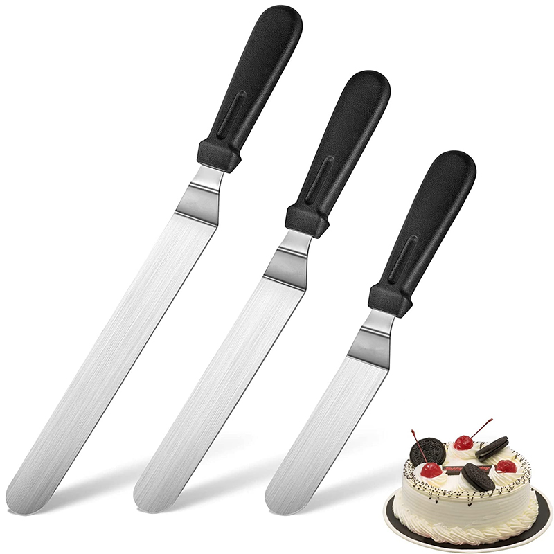 Offset Spatula Set - LMETJMA Espátula de deslocamento de bolo