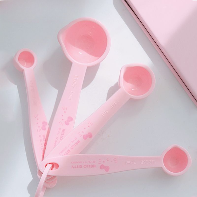 Kitchen Baking Scale - Conjunto de colheres medidoras com estampa