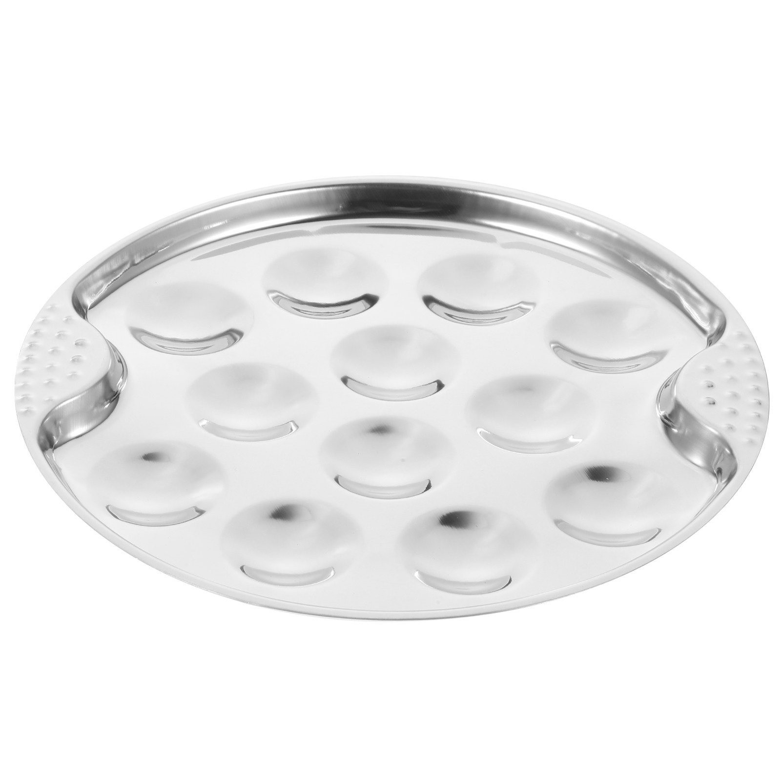 Kitchen Baking Table - Prato para Escargots em Aço Inoxidável