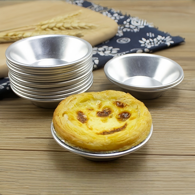 Muffin Tin Nonstick - 25 pçs ovo tart de alumínio