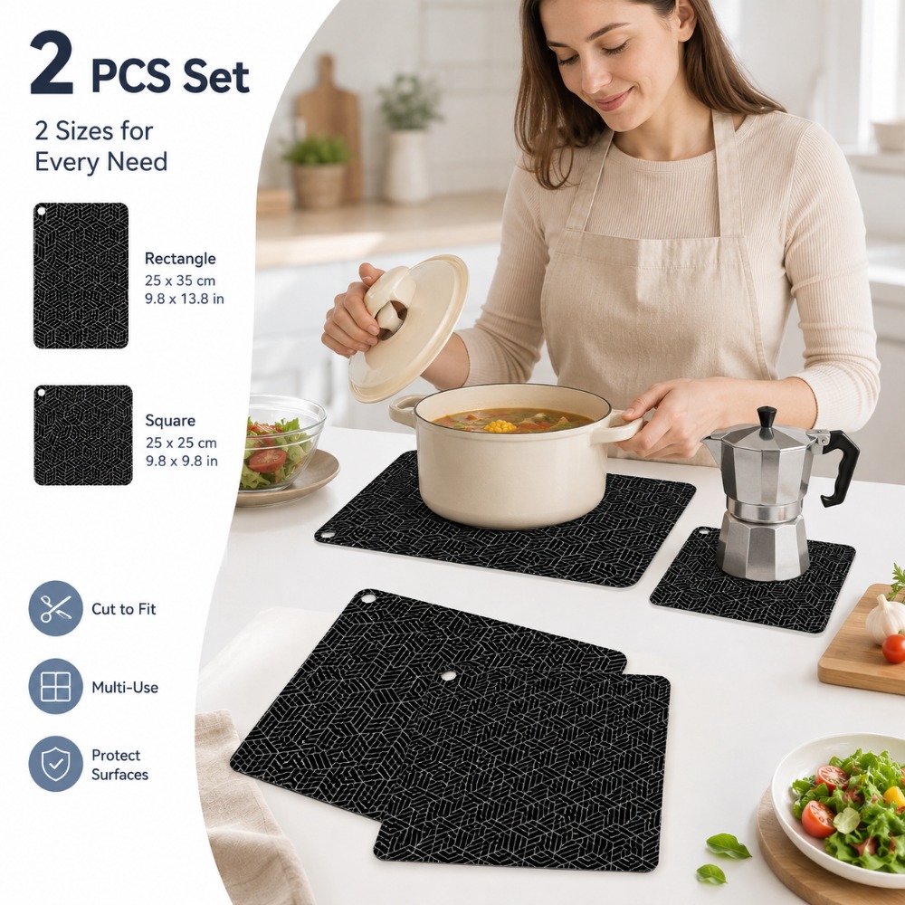 Kitchen Baking Counter - 1/2 Peças Tapete de Silicone para