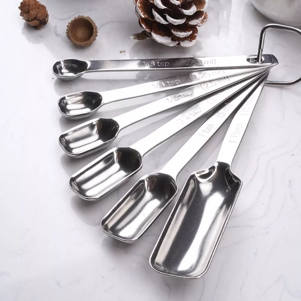 Kitchen Baking Scale - Colheres de medição de aço inoxidável
