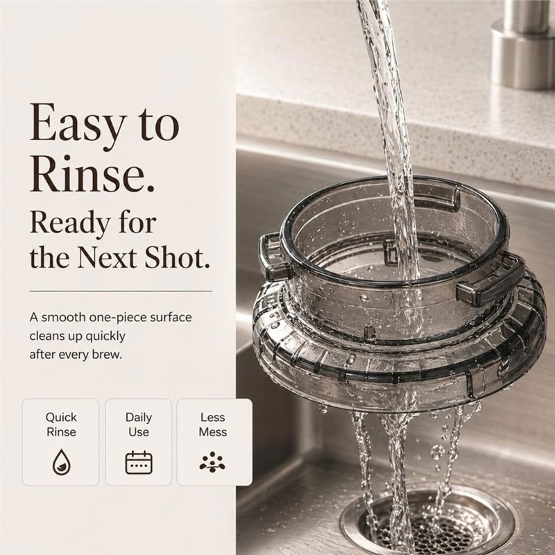 Breville Espresso Barista Touch - B51CNOVO! Funil de dosagem Twist-Lock Portafilter