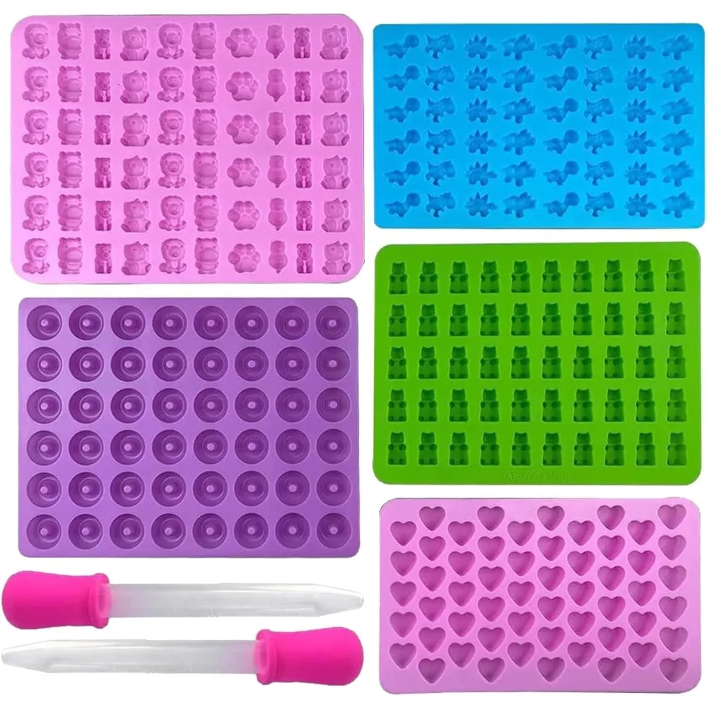 Kitchen Baking Kit - 5 pçs moldes de silicone doces
