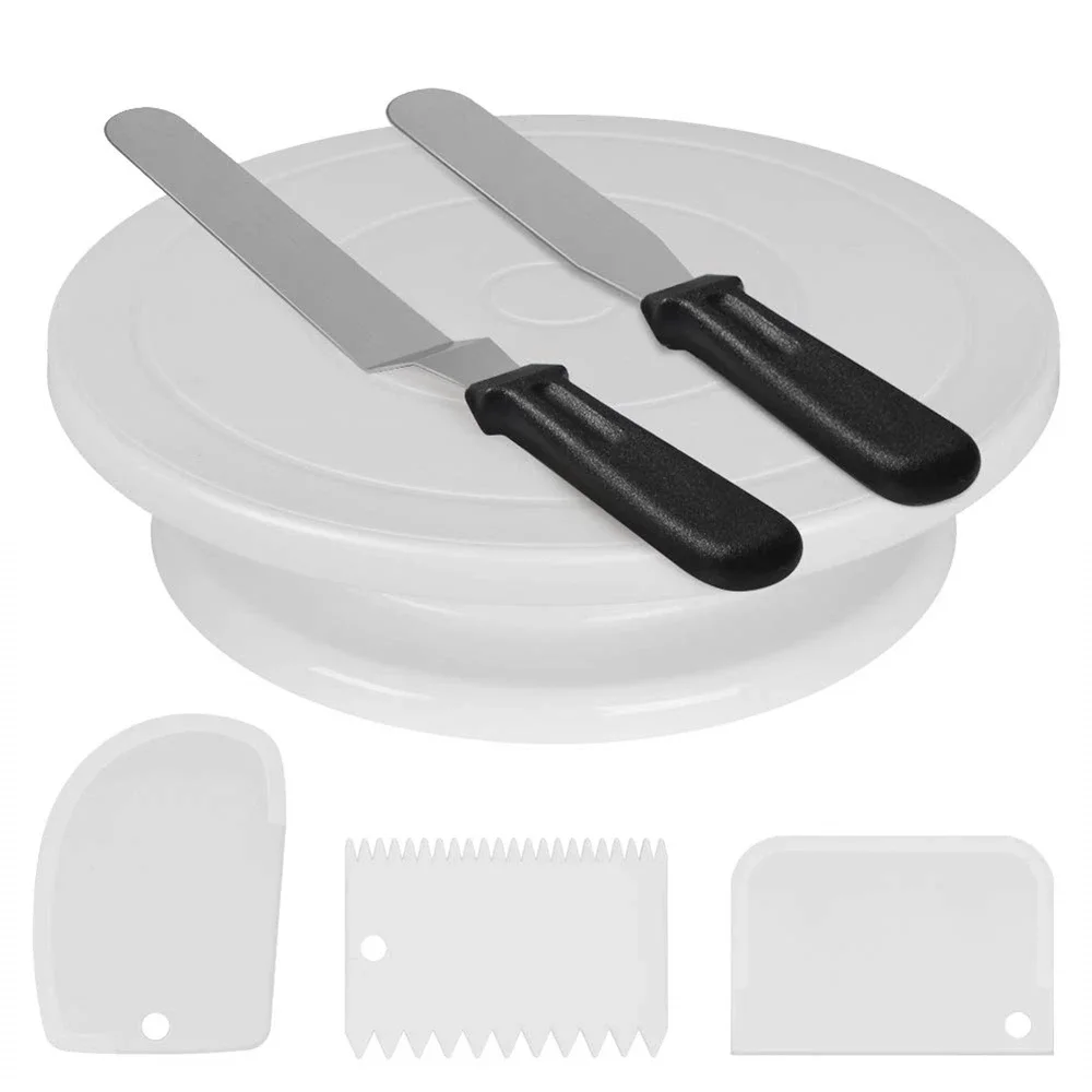 Kitchen Baking Table - Suporte de mesa giratória para bolo,