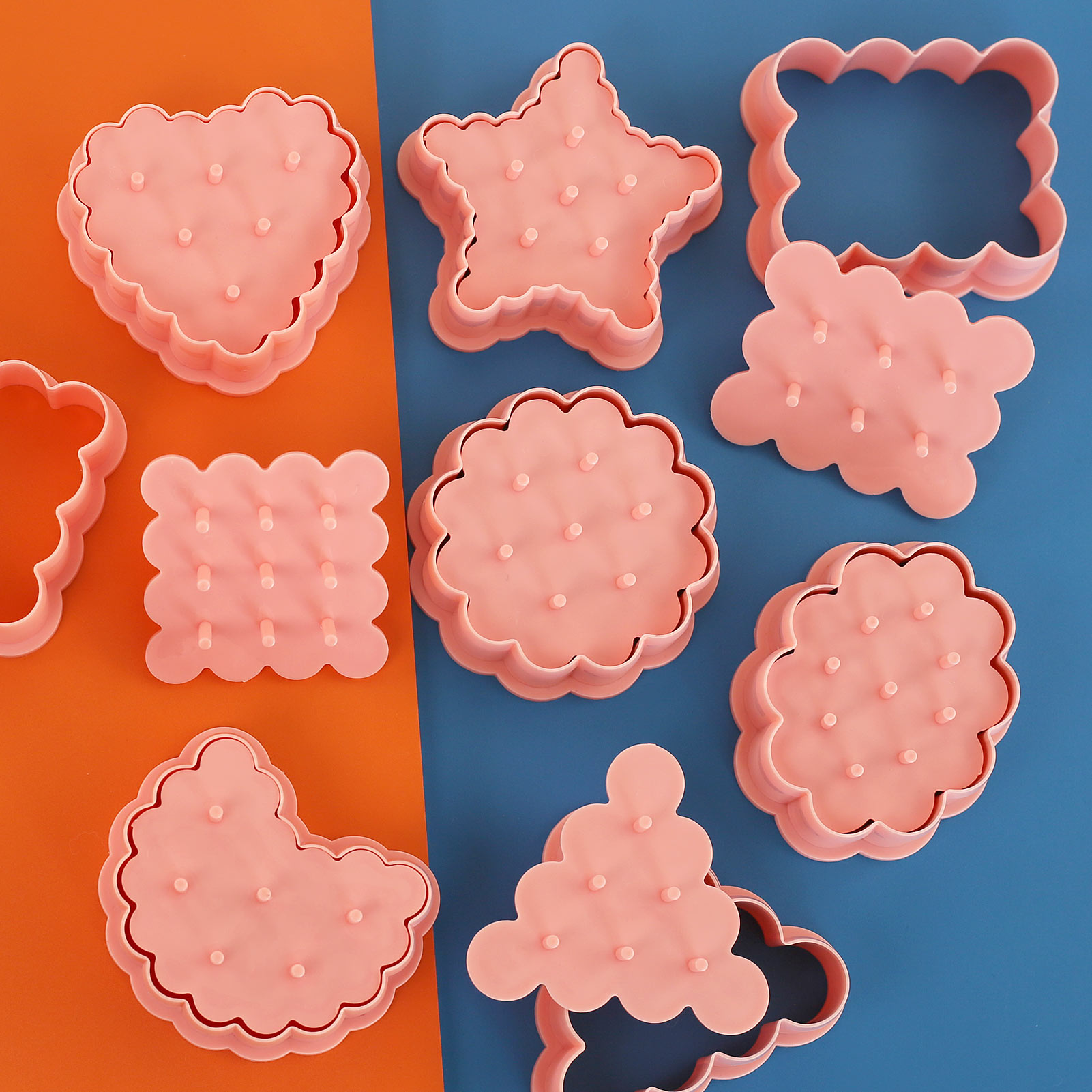 8 peças bonito clássico biscoi - Kitchen Baking Cookies avaliação e preço