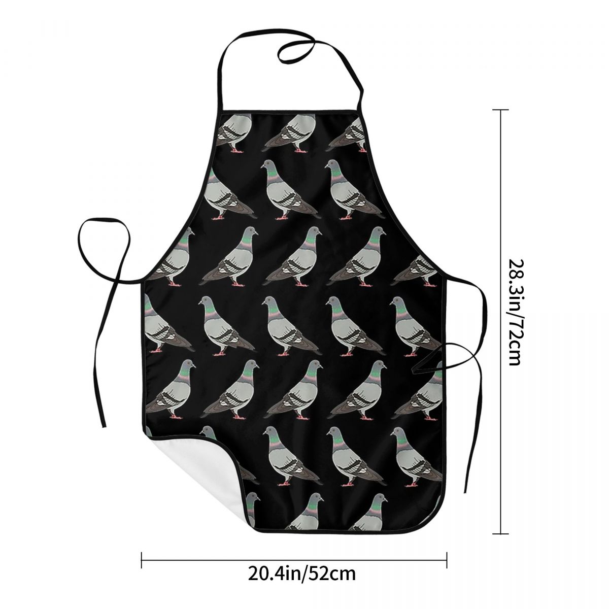 Pigeon walk 2020, aventais de  - Kitchen Baking Background avaliação e preço