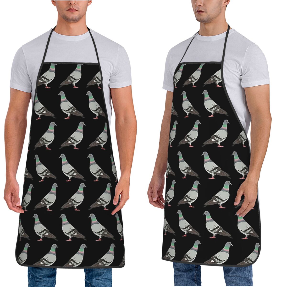 Pigeon walk 2020, aventais de  - Kitchen Baking Background avaliação e preço