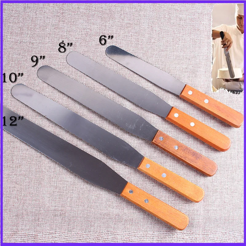 6/8/10/12 Polegada espátula de - Offset Spatula Set avaliação e preço