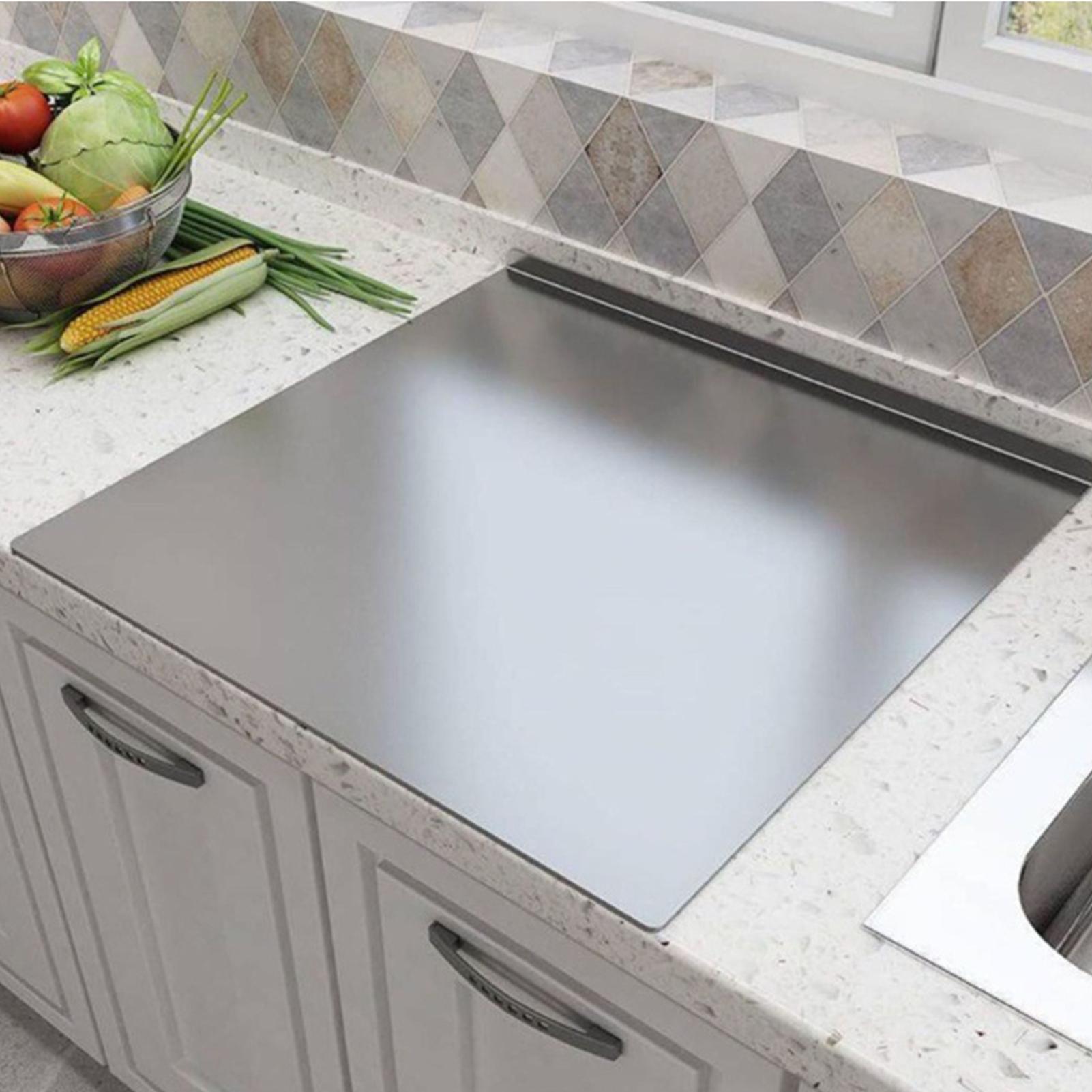 Tábua de Corte de Aço Inoxidáv - Kitchen Tools In Baking avaliação e preço