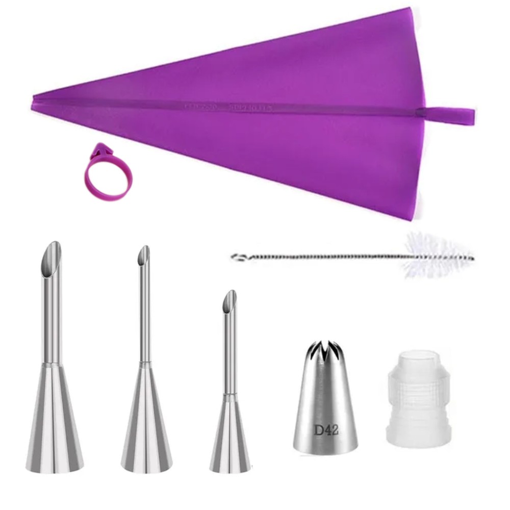Conjunto de bicos de confeitar - Kitchen Baking Kit avaliação e preço