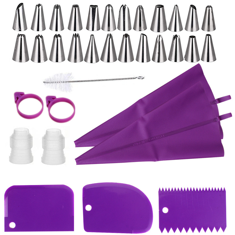 Conjunto de bicos de confeitar - Kitchen Baking Kit avaliação e preço