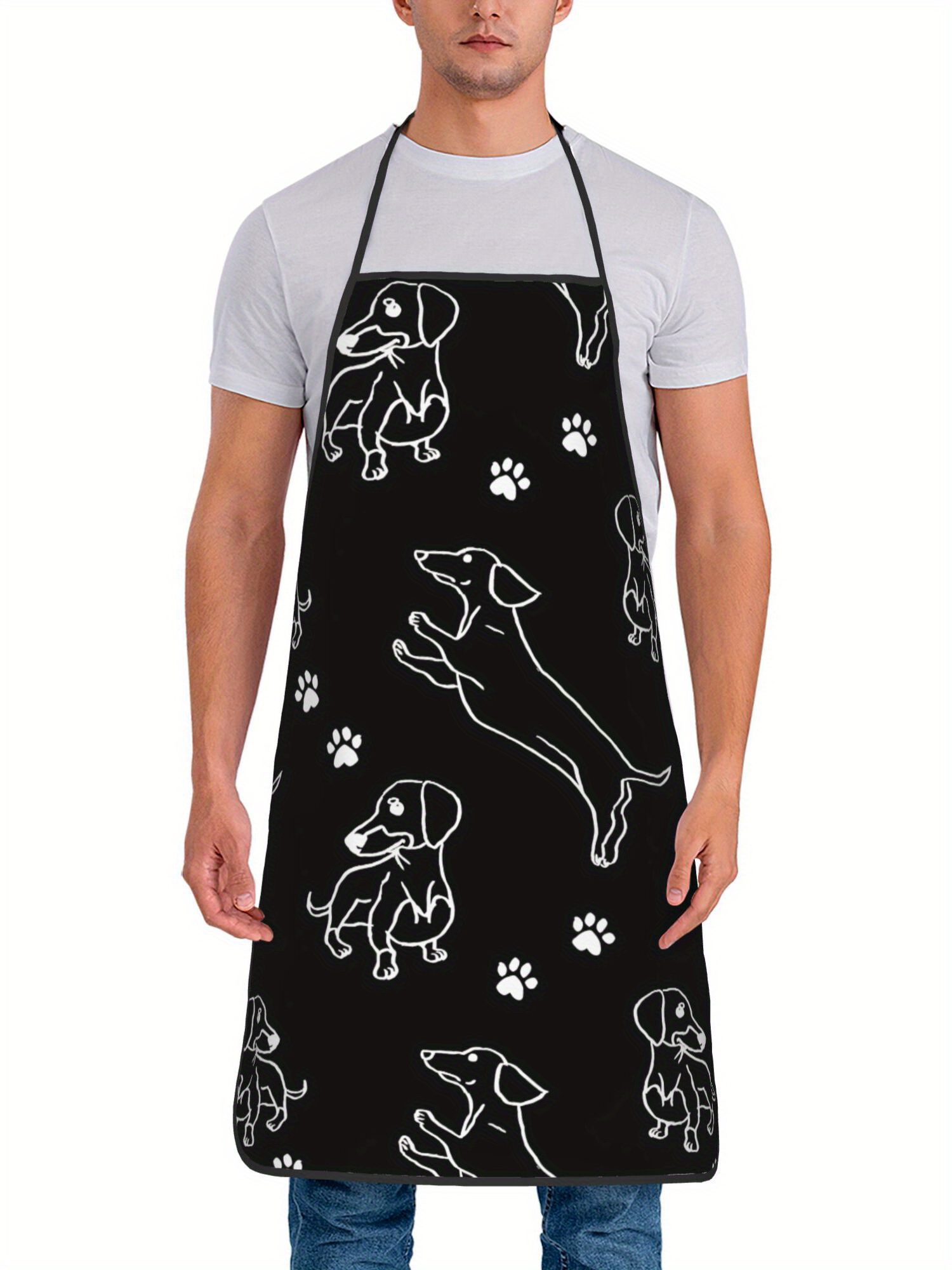 Avental com estampa de pata de - Kitchen Baking Background avaliação e preço