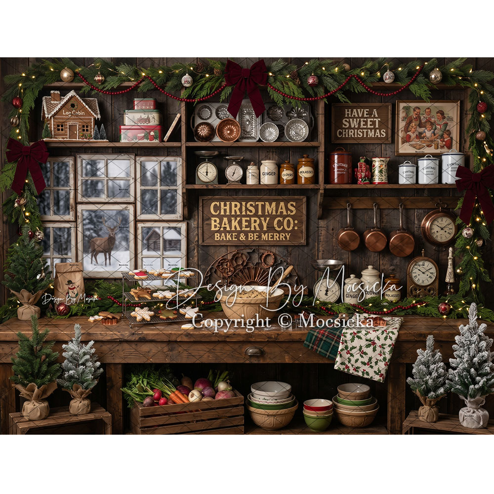 Fundo Fotográfico Rústico de N - Kitchen Baking Background avaliação e preço