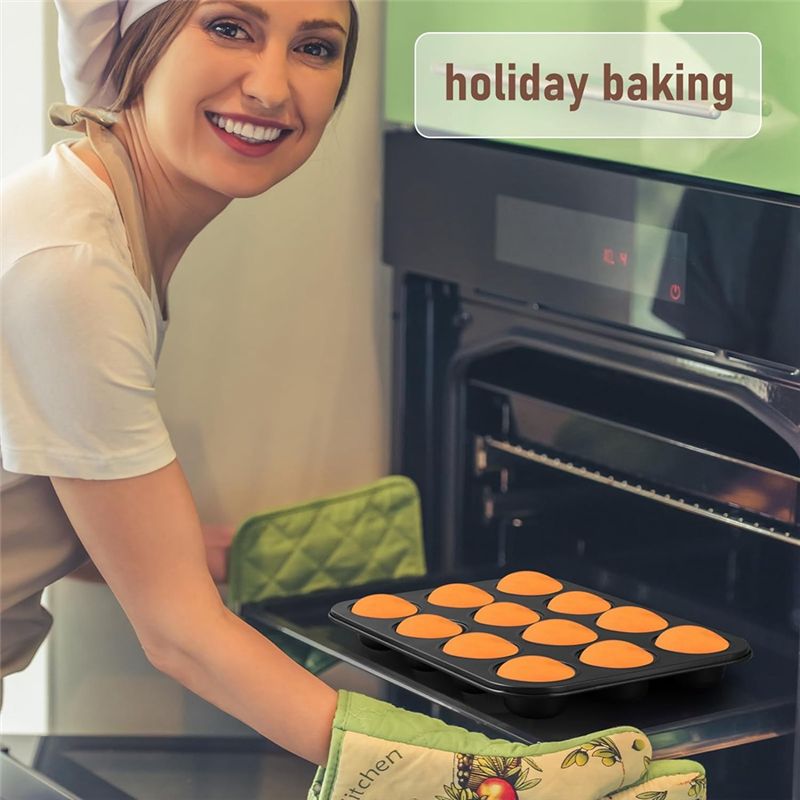 Conjunto Essencial com 3 Forma - Muffin Tin Nonstick avaliação e preço