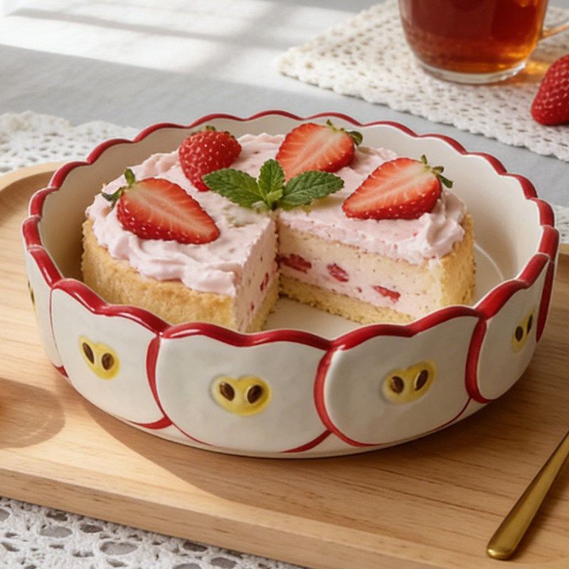 Prato de cerâmica em formato d - Kitchen Baking Table avaliação e preço