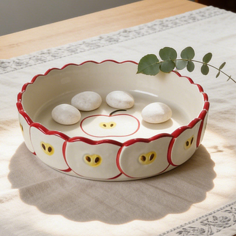 Prato de cerâmica em formato d - Kitchen Baking Table avaliação e preço