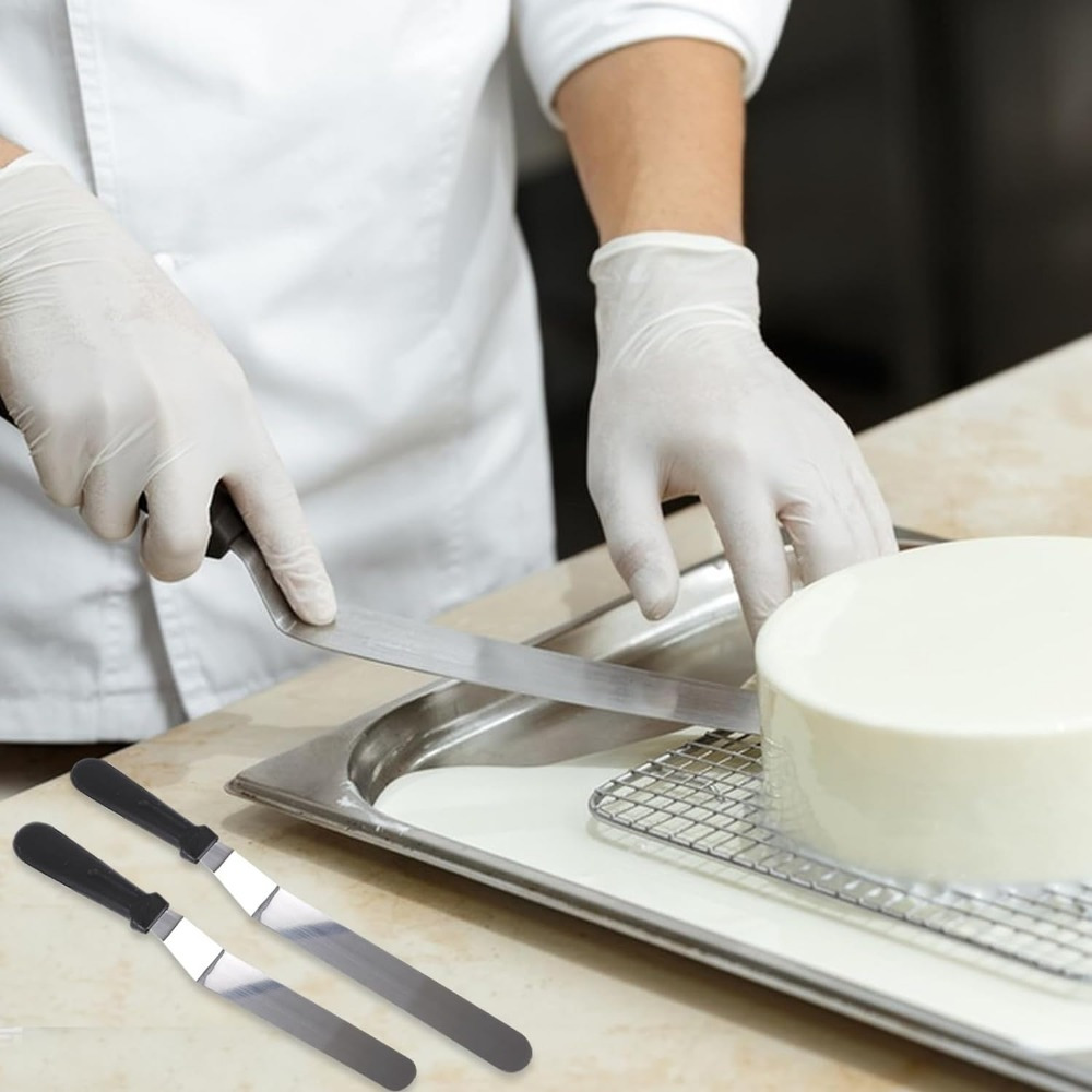 Espátula de gelo angular palet - Offset Spatula Set avaliação e preço