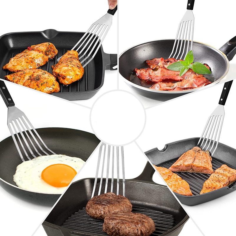 Espátula de peixe de 12,4 pole - Offset Spatula Set avaliação e preço