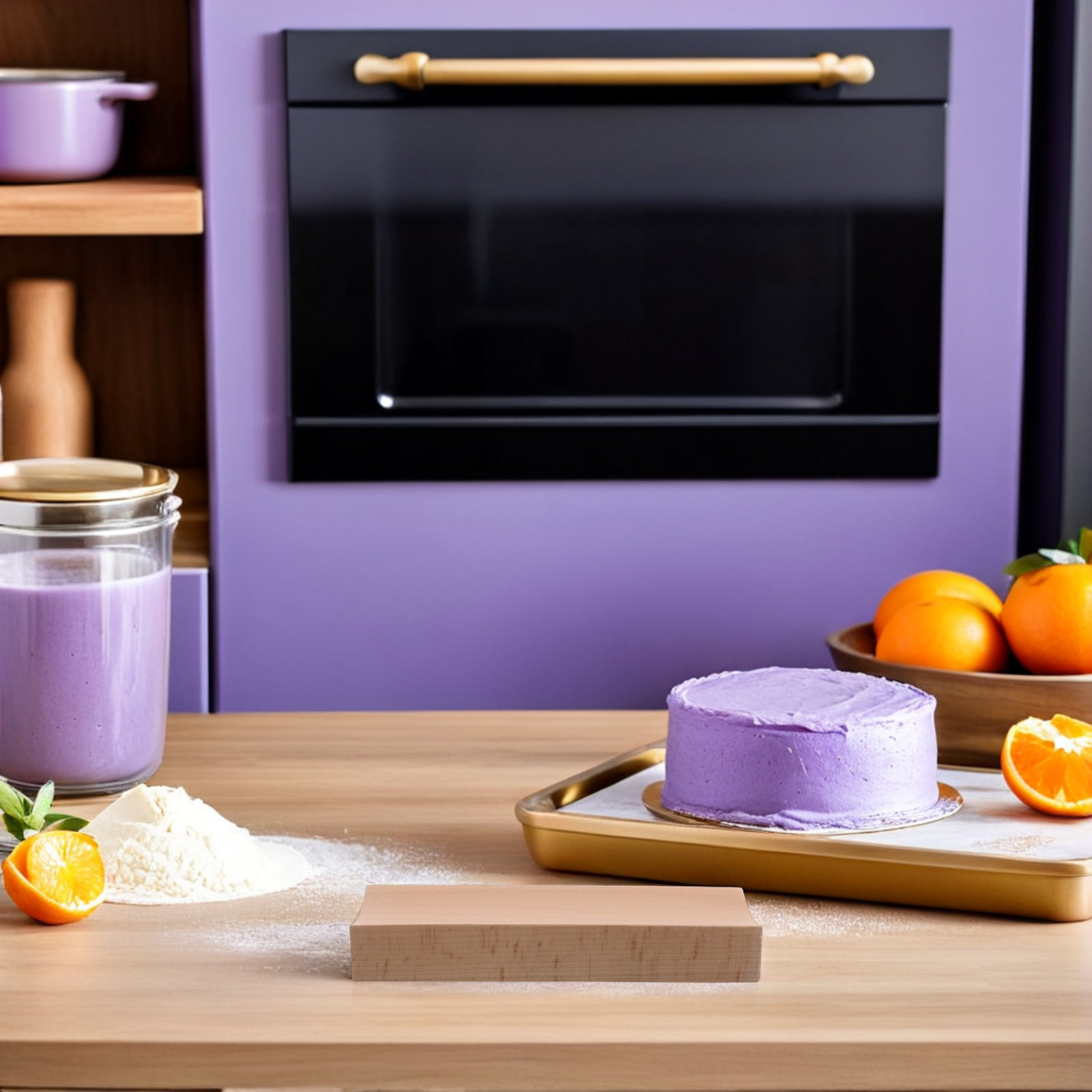 Suporte de Madeira para Rolo d - Kitchen Baking Counter avaliação e preço