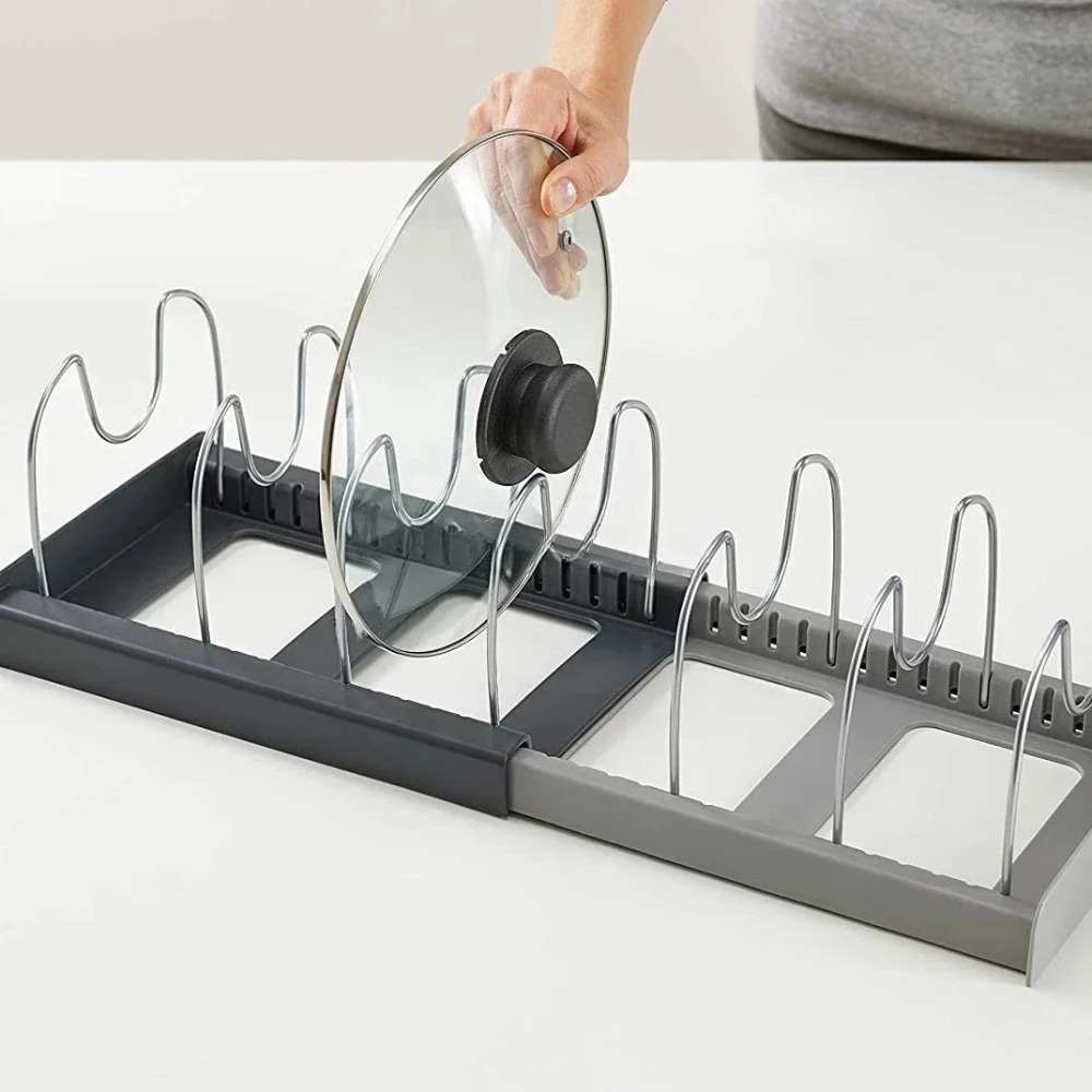 Suporte Telescópico para Panel - Kitchen Baking Pan Organizer avaliação e preço