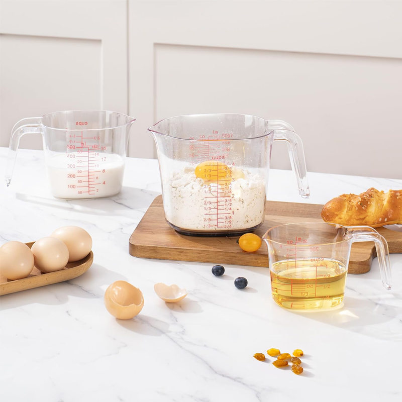 Conjunto de Copos Medidores Tr - Kitchen Baking Kit avaliação e preço
