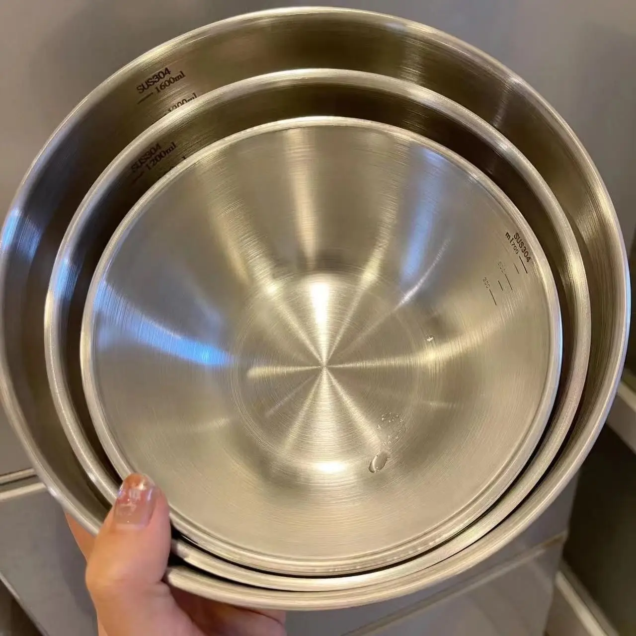 Conjunto de 1-3 Tigelas de Aço - Kitchen Baking Scale avaliação e preço
