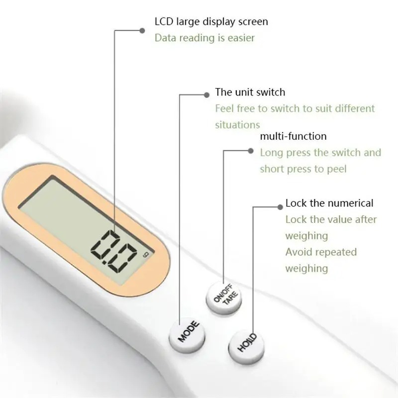Colher de pesagem ajustável di - Kitchen Baking Scale avaliação e preço