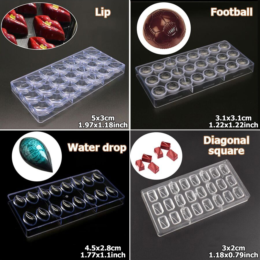 Molde de plástico para chocola - Kitchen Tools In Baking avaliação e preço