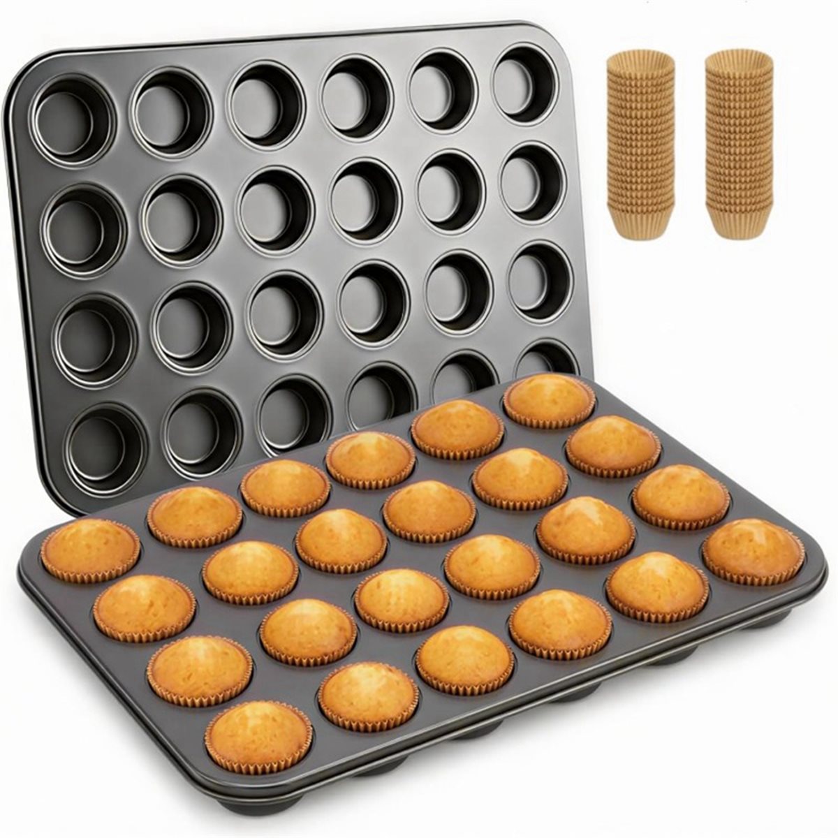 Forma de Muffin Mini com Formi - Muffin Tin Nonstick avaliação e preço