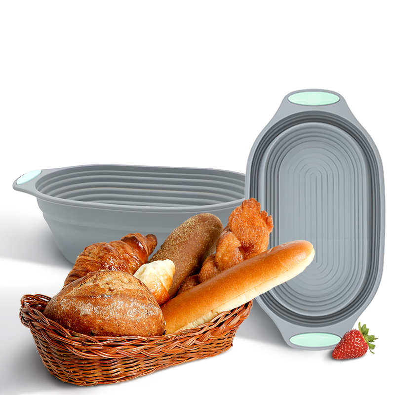 1PC Cesto de Silicone Dobrável - Kitchen Tools In Baking avaliação e preço