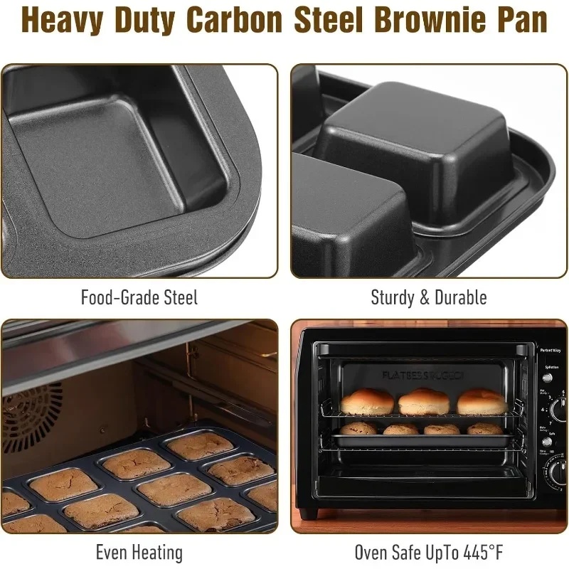 Forma de Assar com 12 Cavidade - Muffin Tin Nonstick avaliação e preço