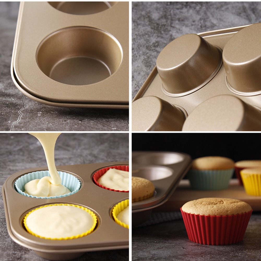 Forma de Muffin Mini em Aço Ca - Muffin Tin Nonstick avaliação e preço