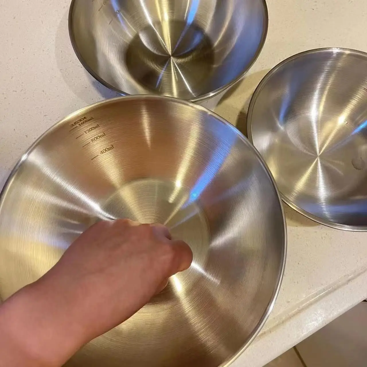 Conjunto de Tigelas de Aço Ino - Kitchen Baking Scale avaliação e preço
