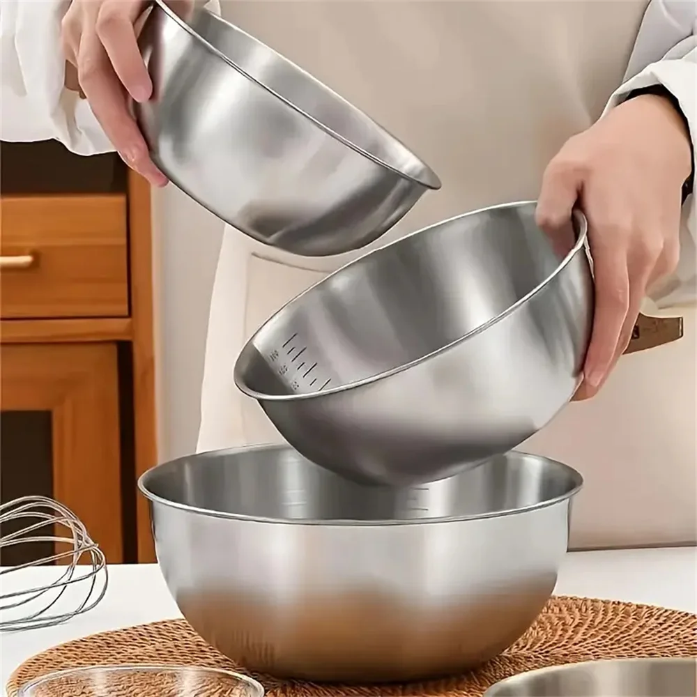 Conjunto de Tigelas de Aço Ino - Kitchen Baking Scale avaliação e preço