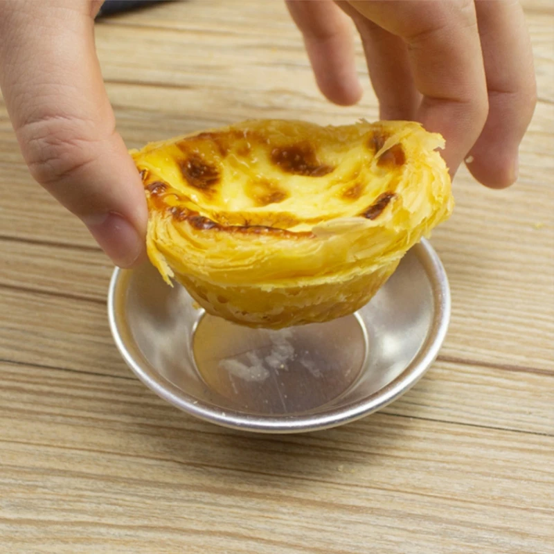 25 pçs ovo tart de alumínio cu - Muffin Tin Nonstick avaliação e preço