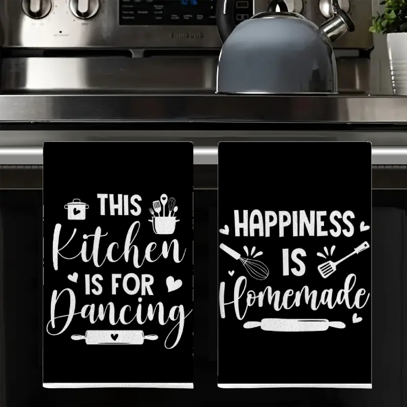 Conjunto de 2 Toalhas de Cozin - Kitchen Baking Background avaliação e preço