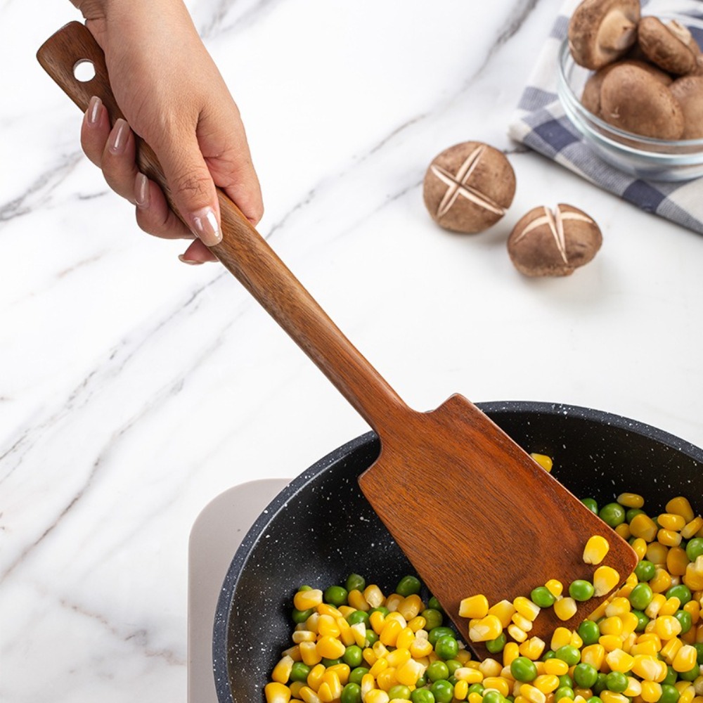 Espátula de cozinha de madeira - Offset Spatula Set avaliação e preço