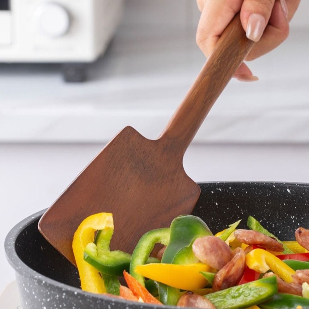 Espátula de cozinha de madeira - Offset Spatula Set avaliação e preço