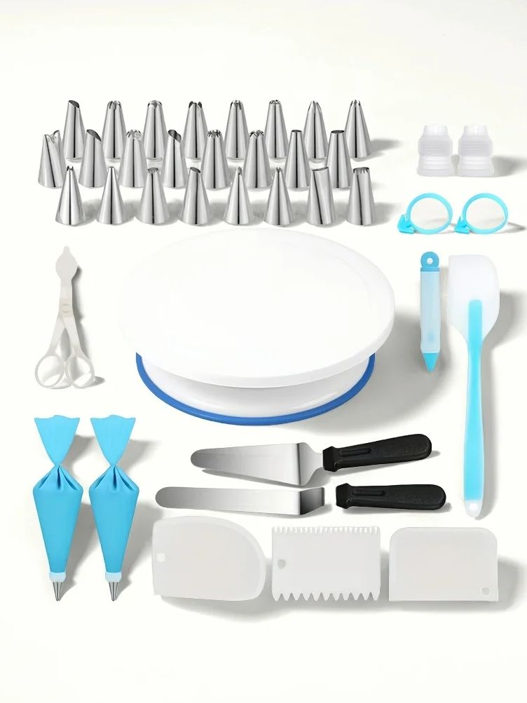 Tigela giratória para bolo, su - Offset Spatula Set avaliação e preço