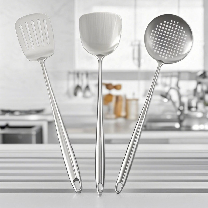 Espátula de aço inoxidável par - Offset Spatula Set avaliação e preço